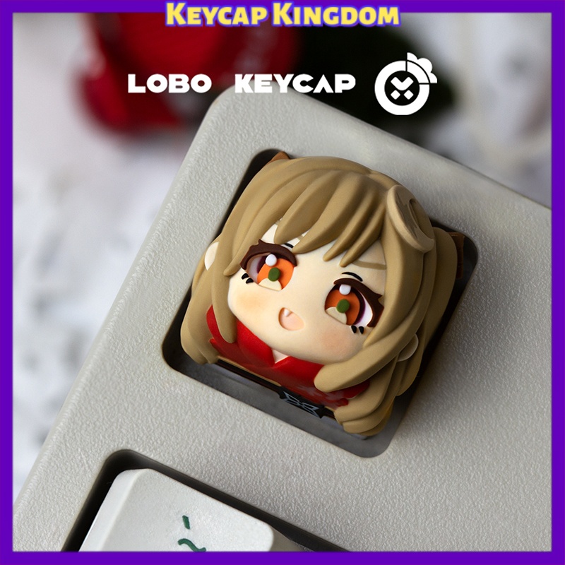 3D Printing Keyboard Keys - Cosmic Princess Kaguya! 3D Printed Resin