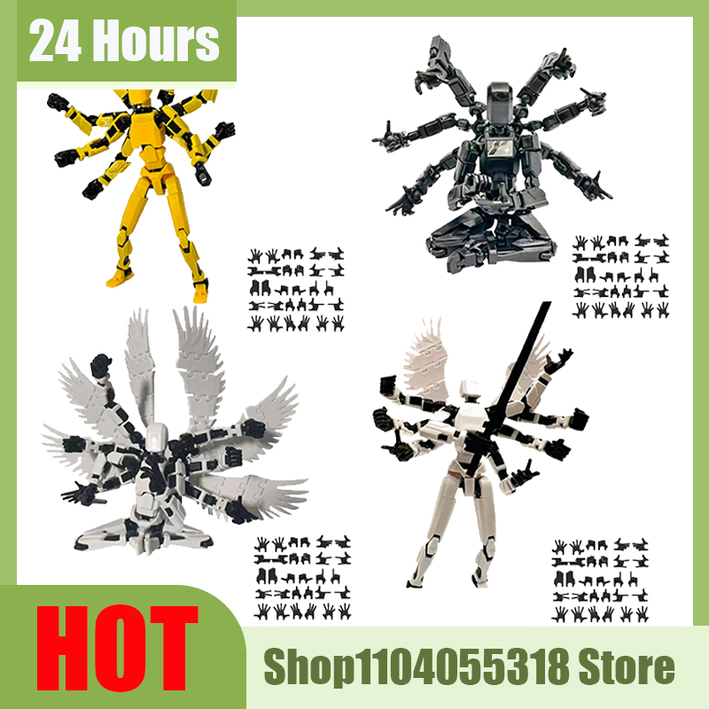 3D Printing Robot - Multi-Jointed Movable Shapeshift Robot With 8