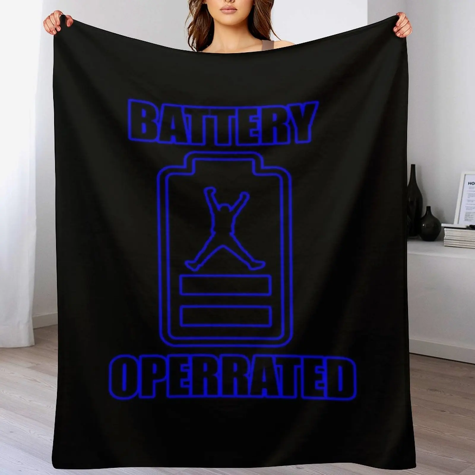 3D Printing Operator - Battery Operated Throw Blanket Soft Breathable