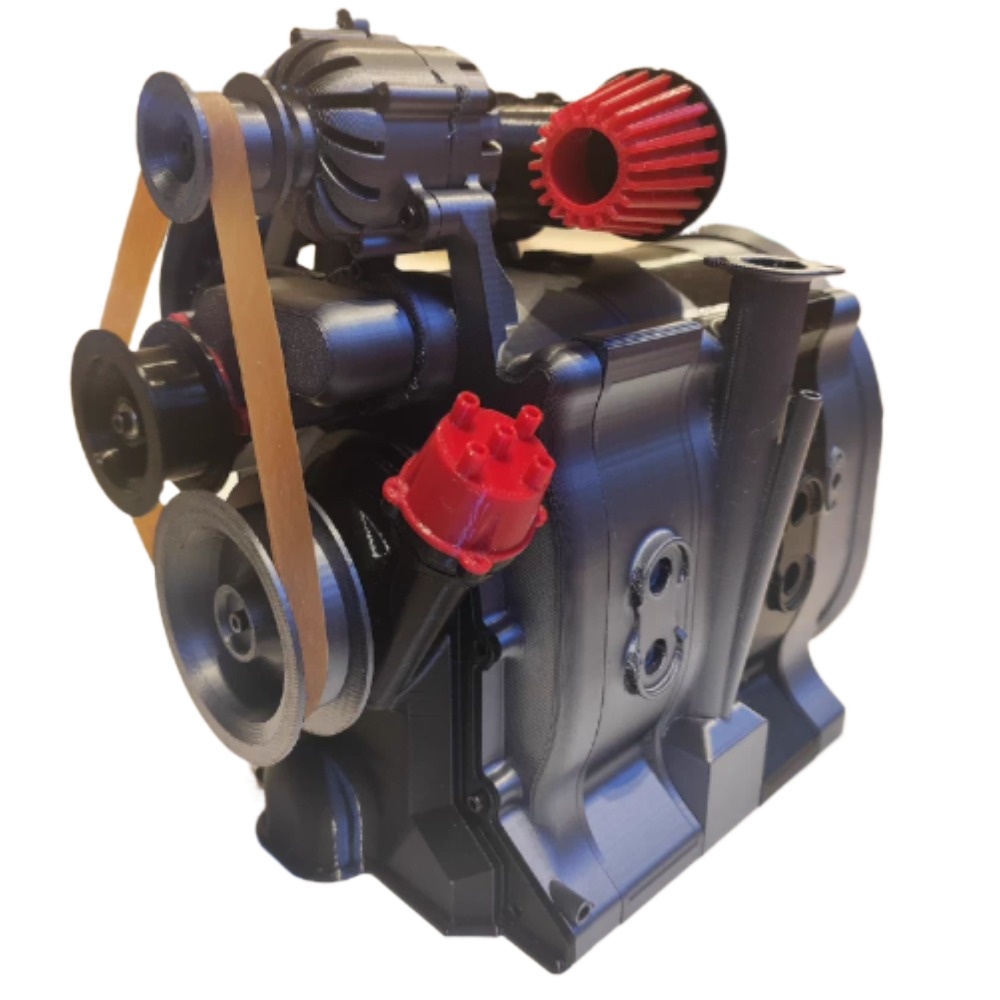 3D Printing Operator - RX8 Twin Rotor Miniature Engine Model