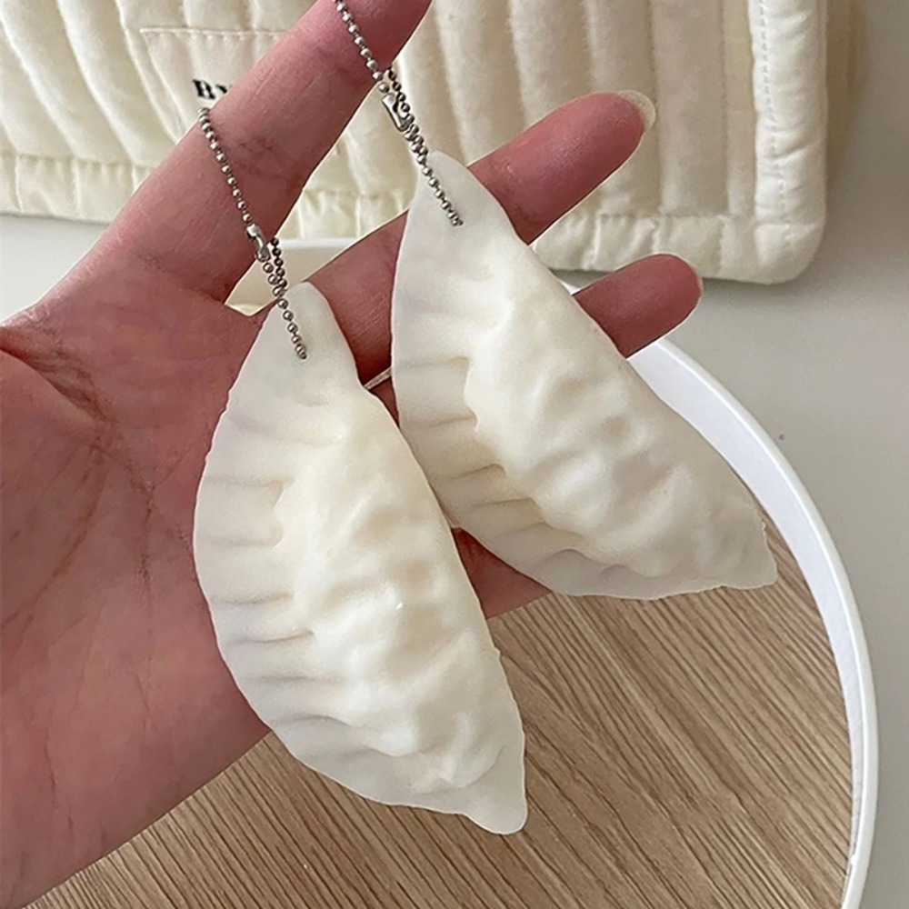 3D Printing Keychain - Mini Simulation Food Dumplings Keychain Stress