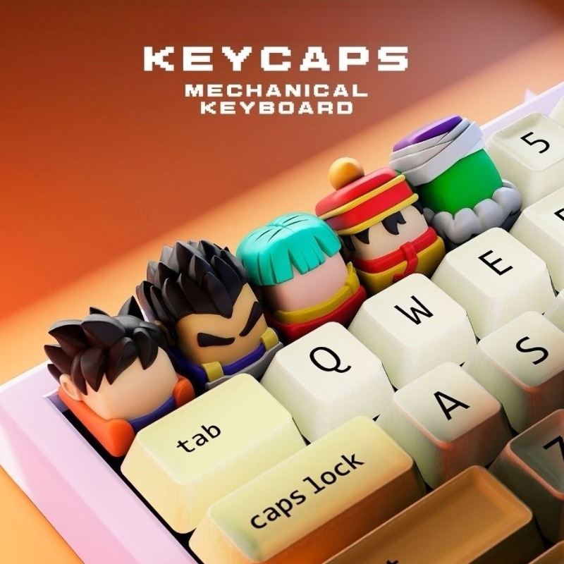 3D Printing Keyboard Keys - New Anime Keycaps, High-End Appearance Mechanical