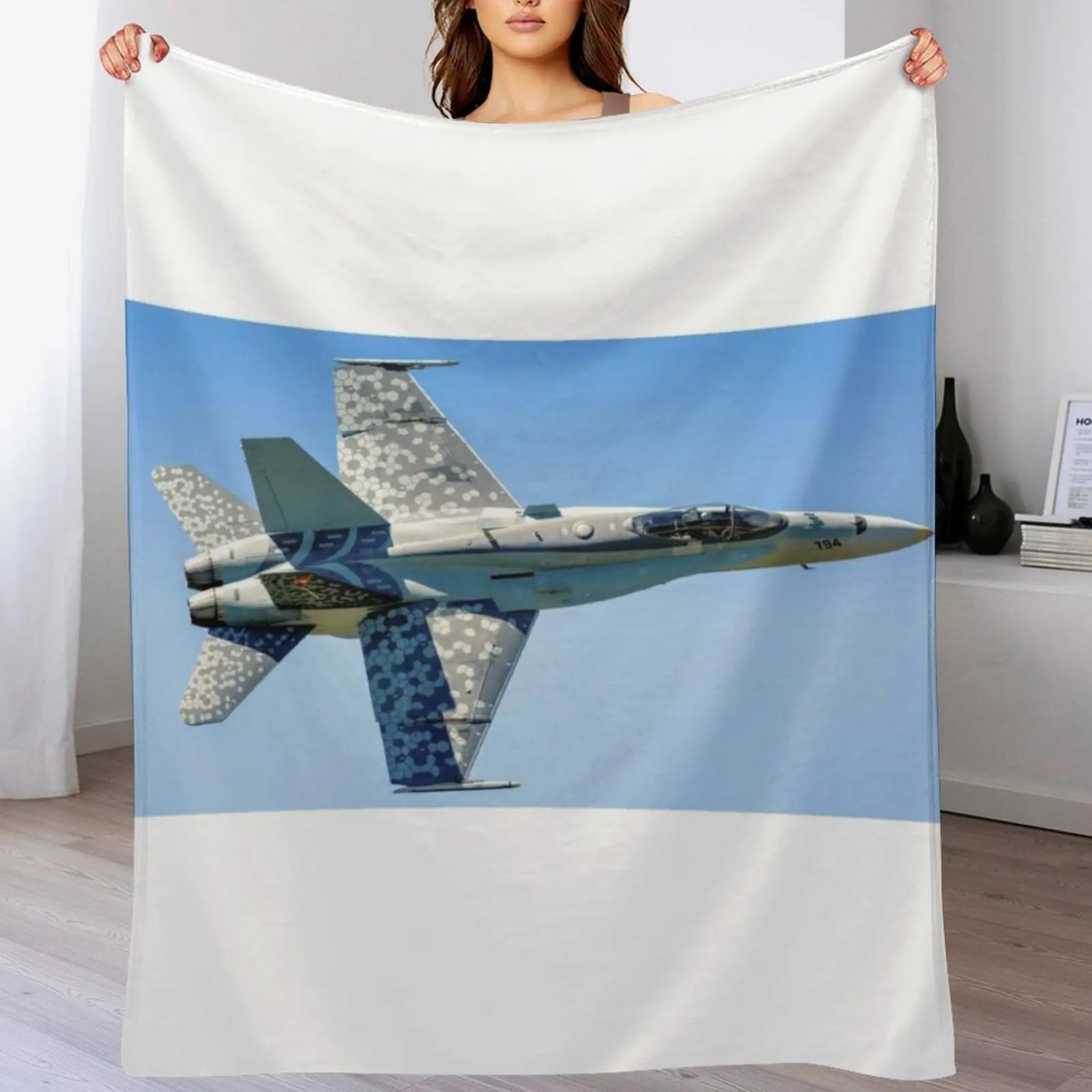 3D Printing Operator - 2022 CF18 demo jet painted in