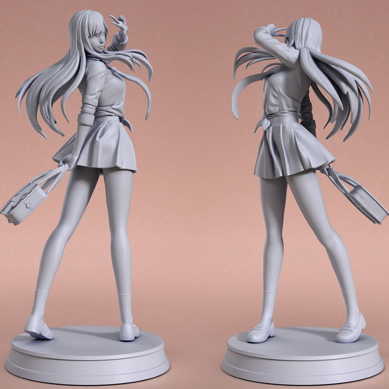 3D Printing Character - Game Character 4940 Kitagawa Marin 3D