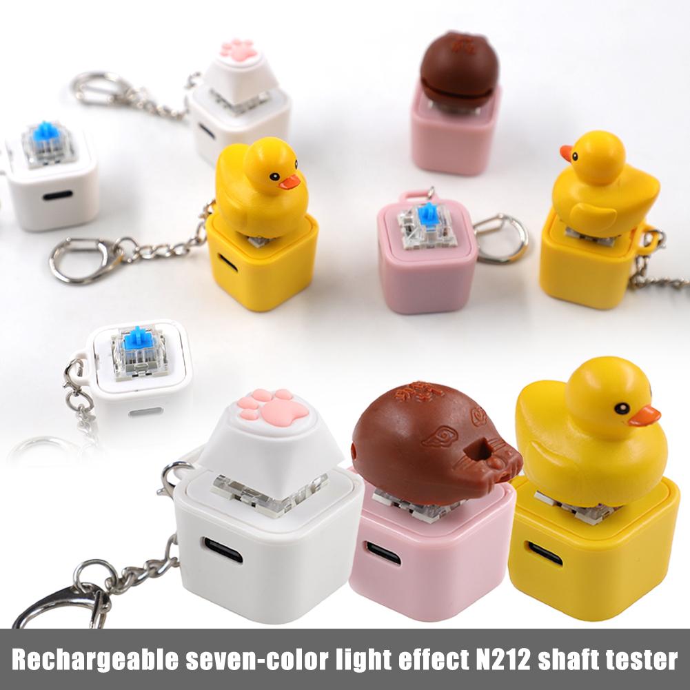 3D Printing Keyboard Keys - Keycap Style Cute Little Yellow Duck
