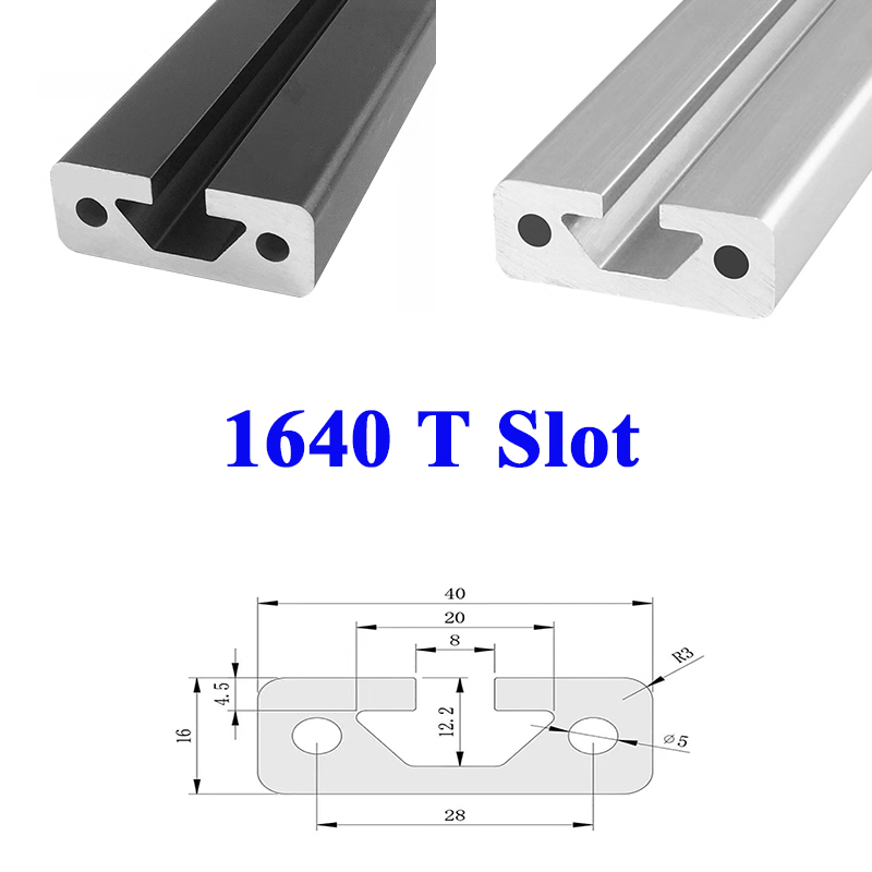 1PC 1640 European Standard Alu - V Slot Aluminum Extrusion ulasan dan harga