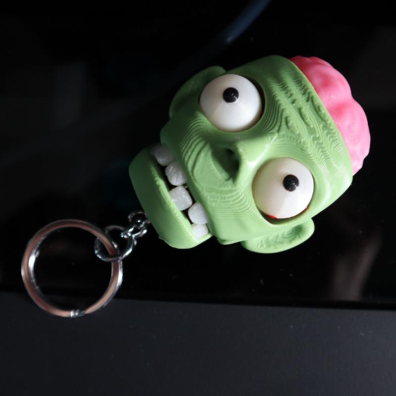 Fun 3D Printed Skull Brain Cli - 3D Printing Keyboard Keys ulasan dan harga