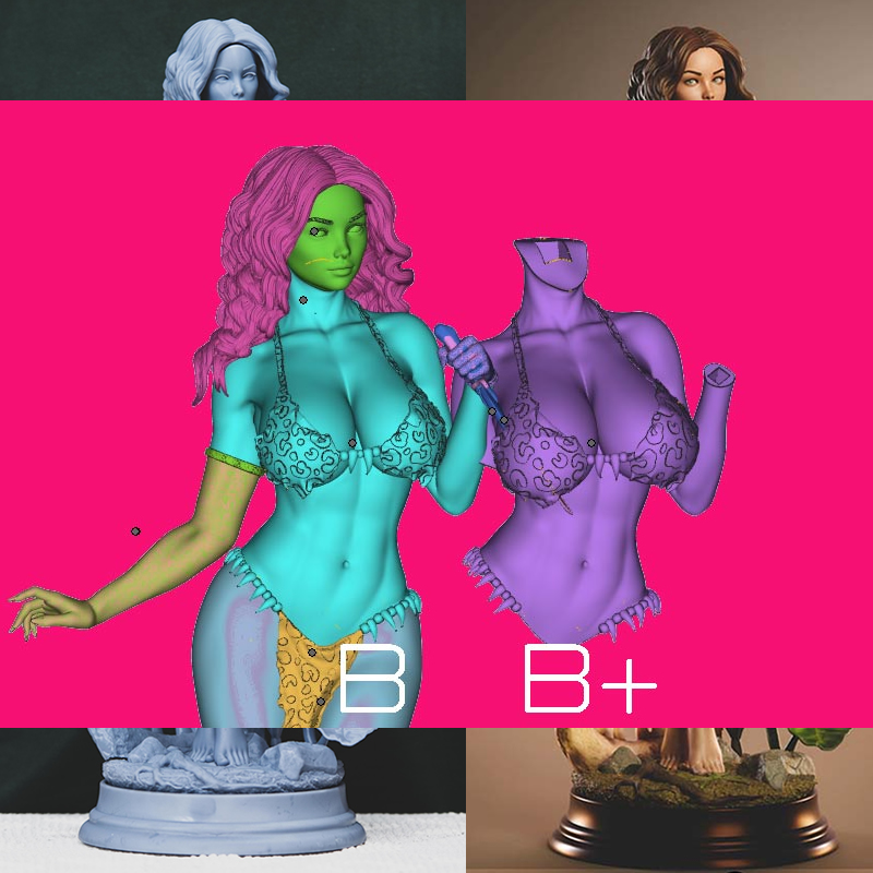 3 Styles Origi Character  6083 - 3D Printing Character ulasan dan harga