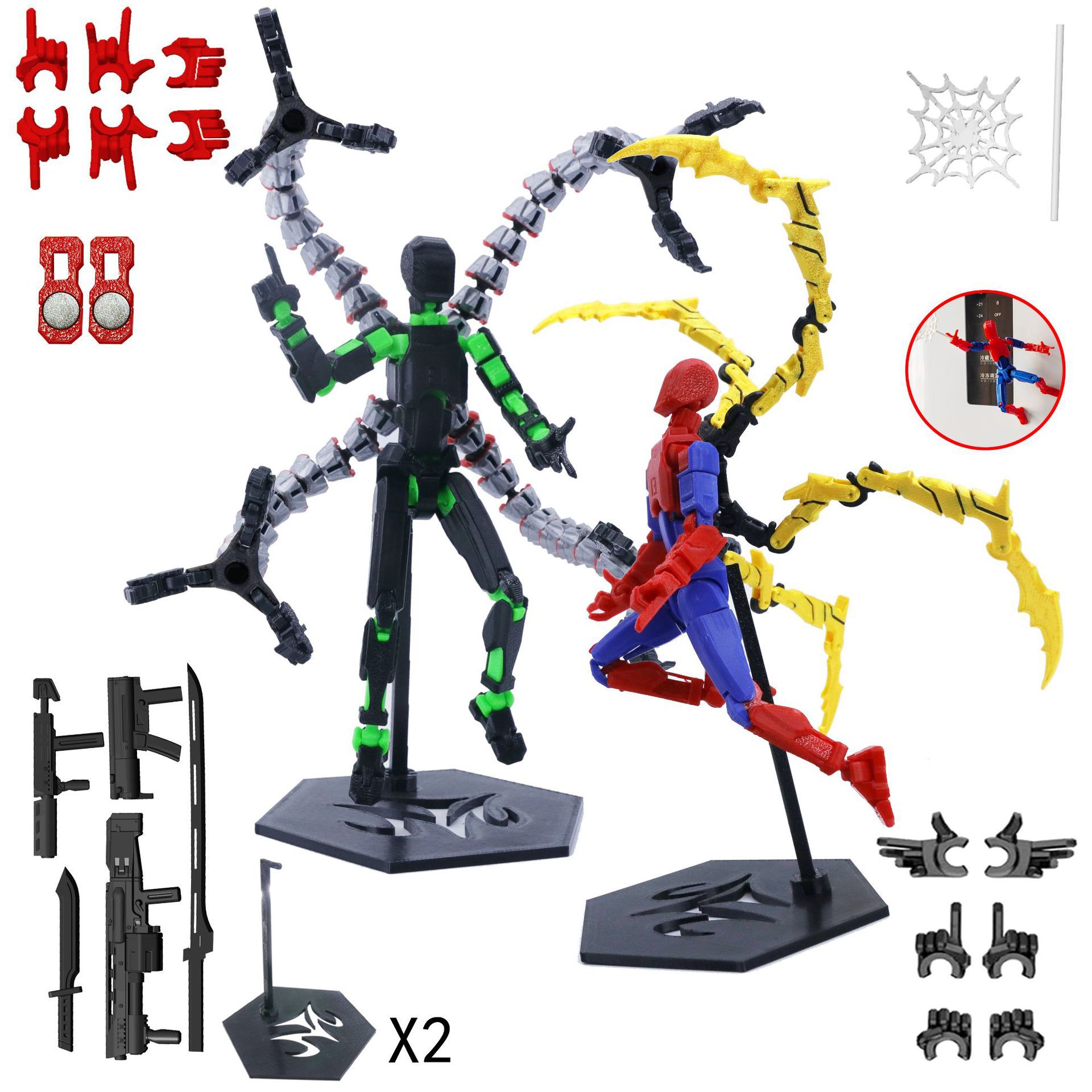 3D Printed Robot Model Toy Mov - 3D Printing Robot ulasan dan harga