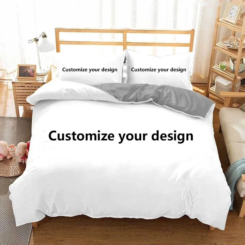 Custom King Queen Duvet Cover  - 3D Printing Quilting ulasan dan harga