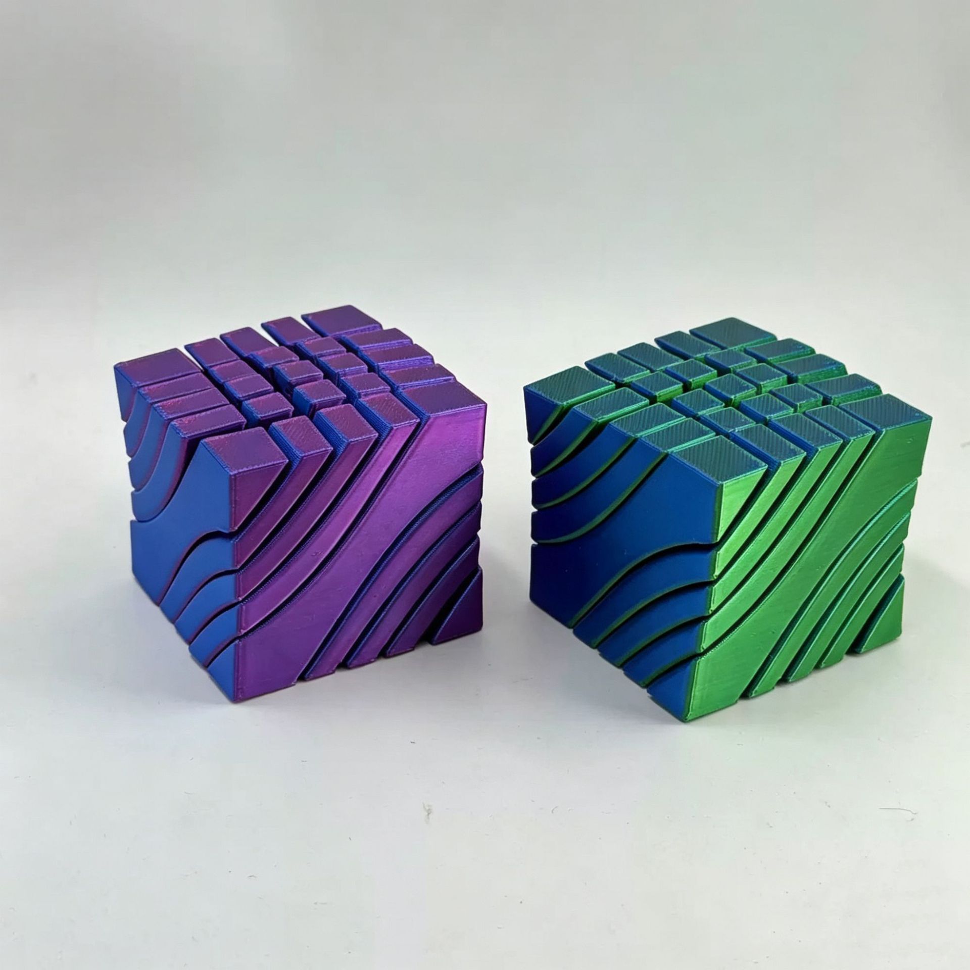 3D Printed Liquid Flow Rubik's - 3D Printing Drawing ulasan dan harga