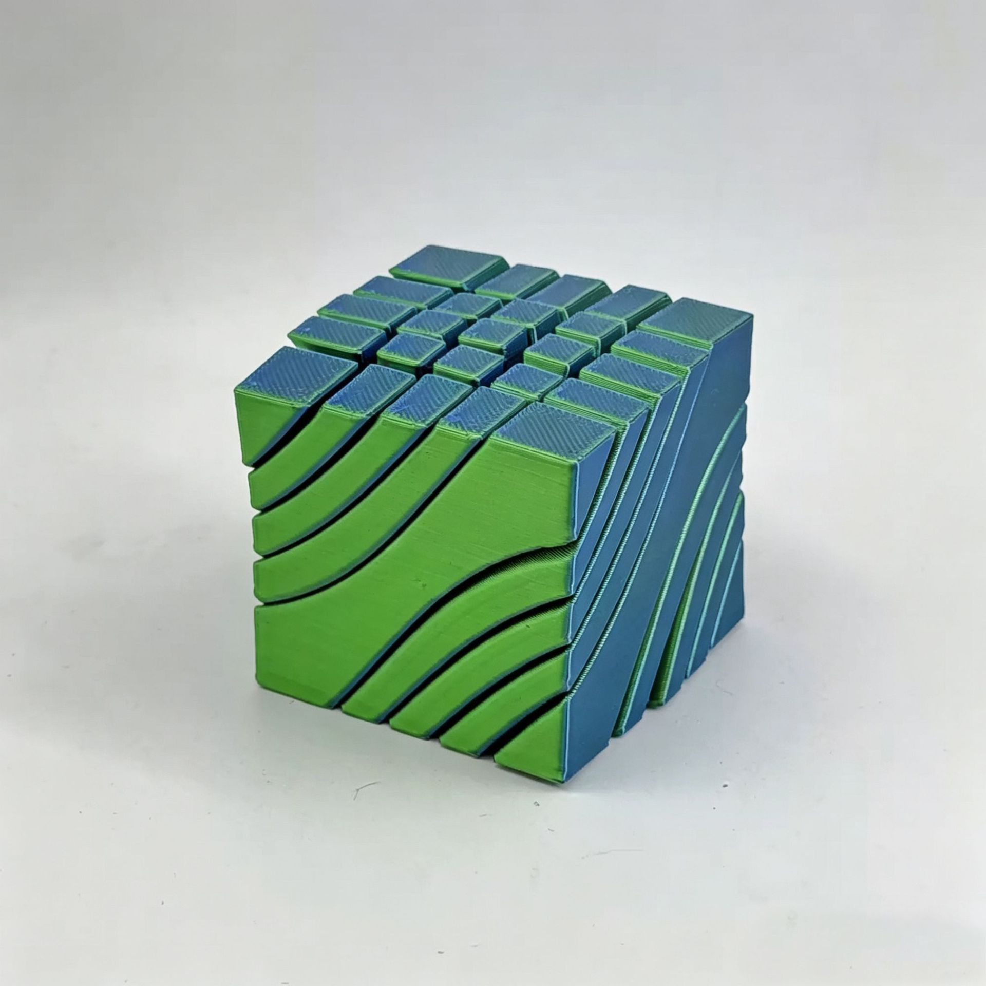 3D Printed Liquid Flow Rubik's - 3D Printing Drawing ulasan dan harga