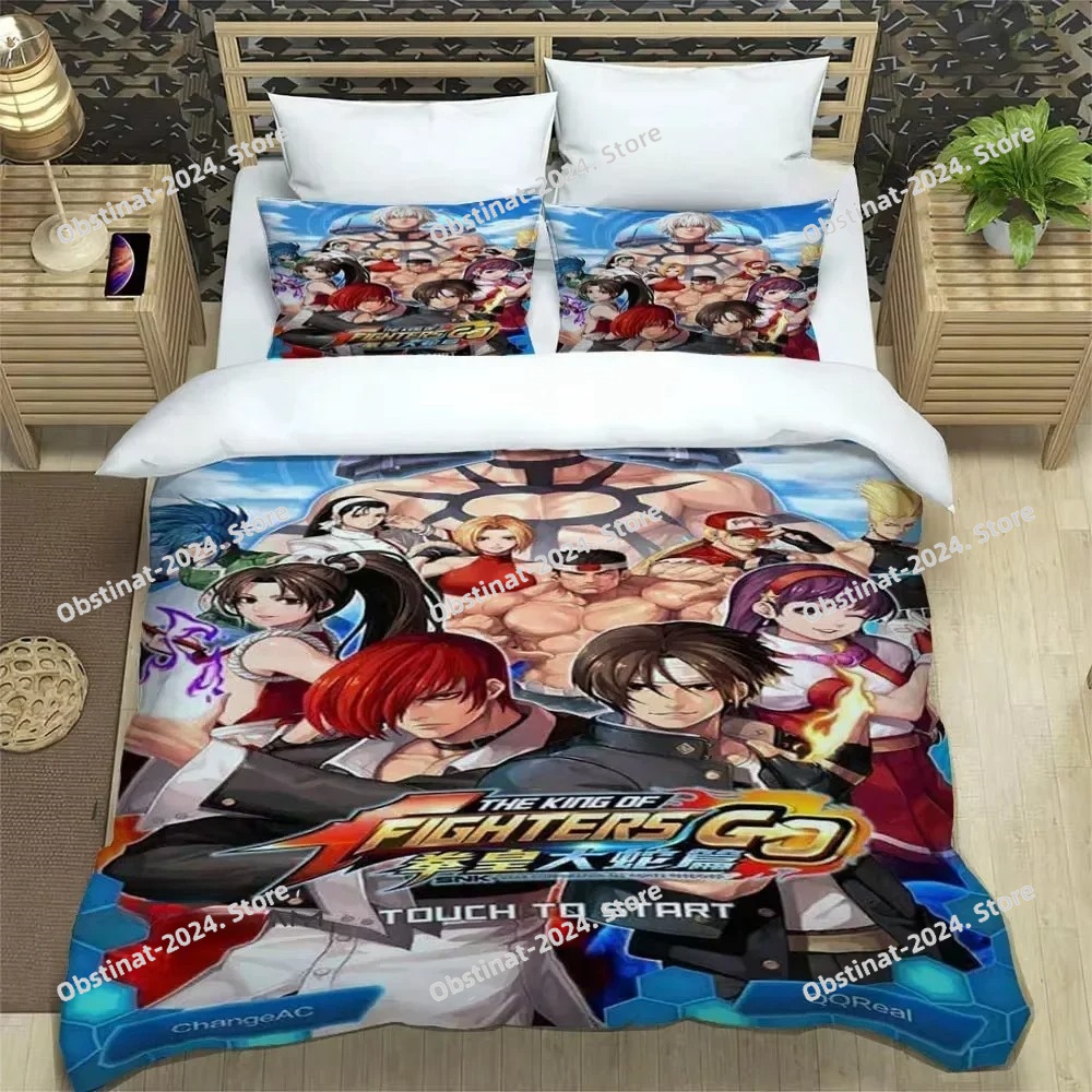 KOF game Cartoons 3D Bedding S - 3D Printing Quilting ulasan dan harga