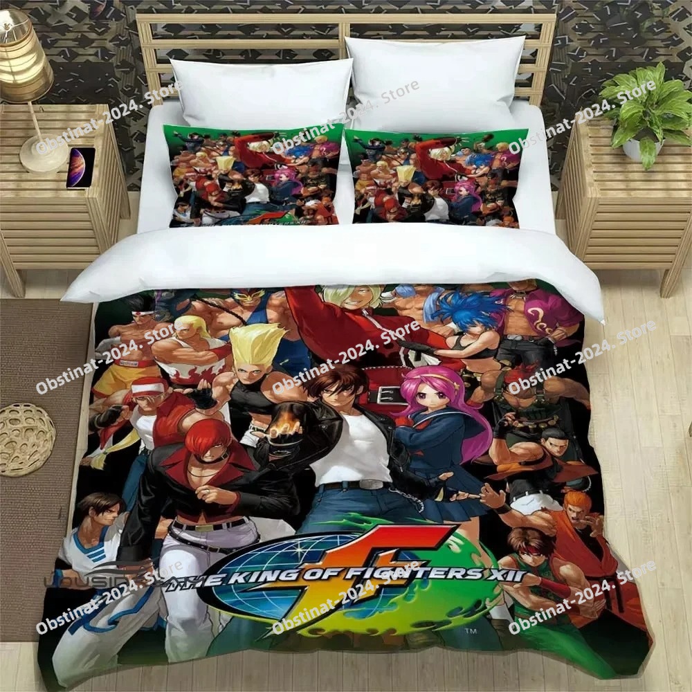 KOF game Cartoons 3D Bedding S - 3D Printing Quilting ulasan dan harga