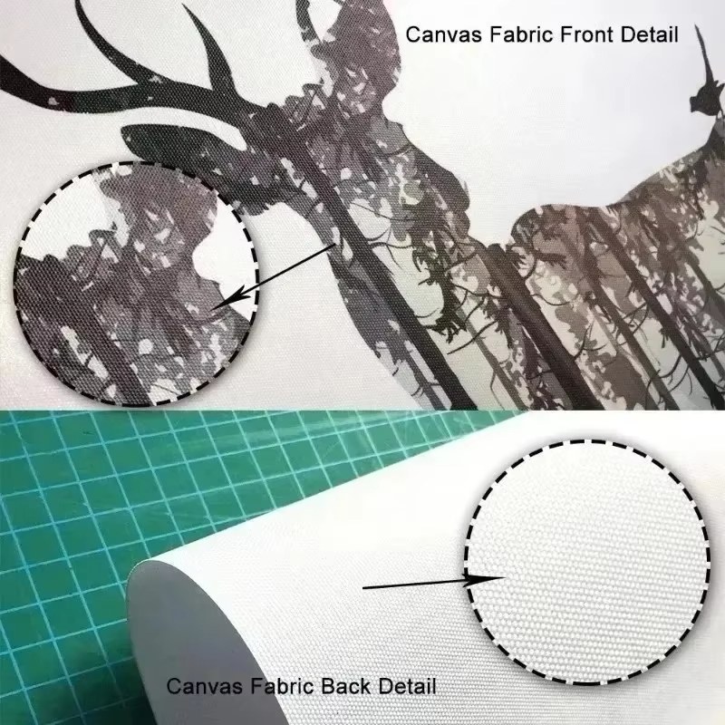 3D Beige Large Canvas Abstract - 3D Printing Drawing ulasan dan harga