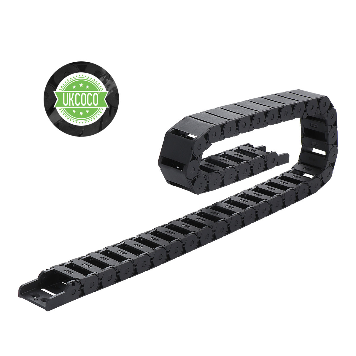1M Black Plastic Cable Carrier - 3D Printing Machine ulasan dan harga
