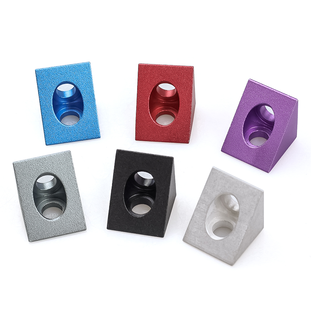 4pcs/lot V-slot Angle Corner C - V Slot Aluminum Extrusion ulasan dan harga