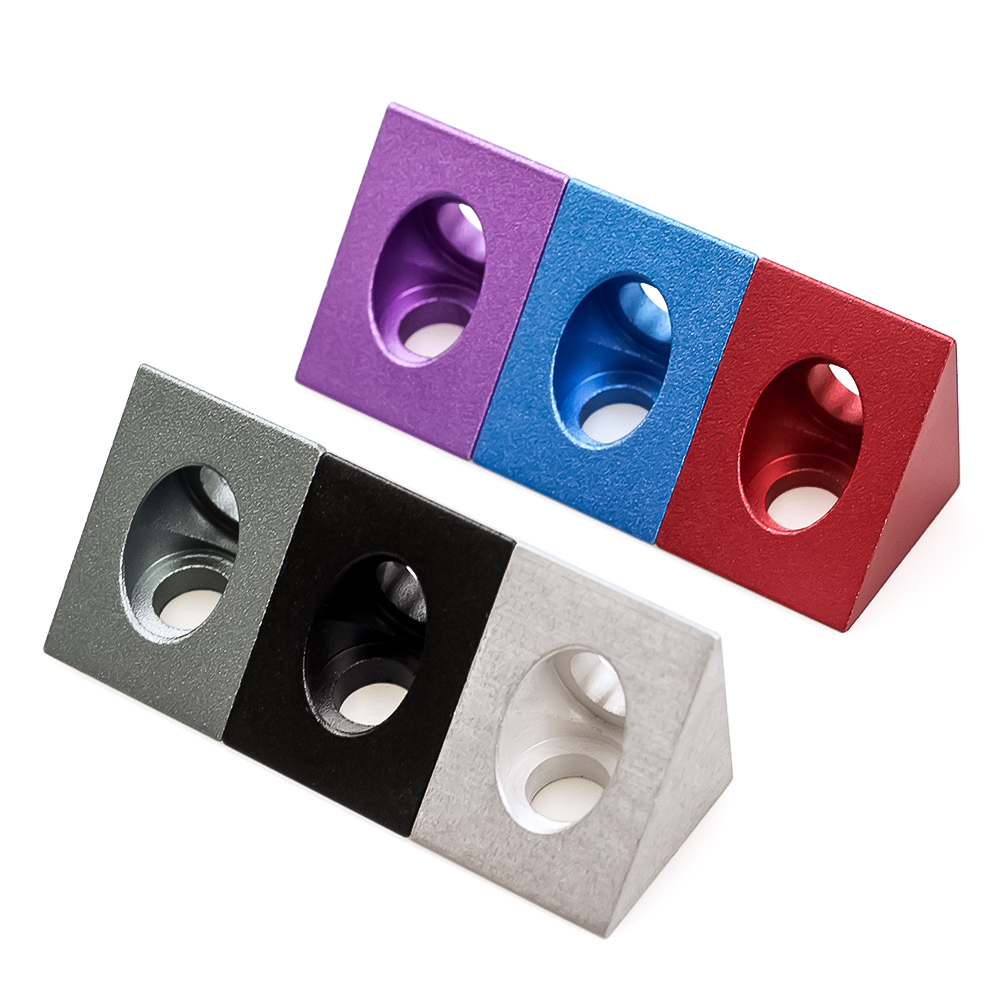 4pcs/lot V-slot Angle Corner C - V Slot Aluminum Extrusion ulasan dan harga