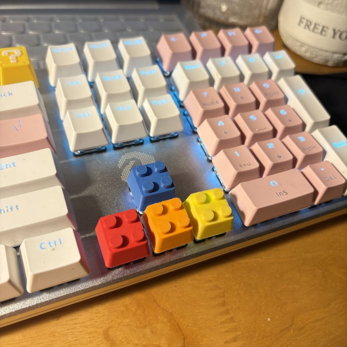 3D Printed MX Stem Keycaps Cre - 3D Printing Keyboard Keys ulasan dan harga