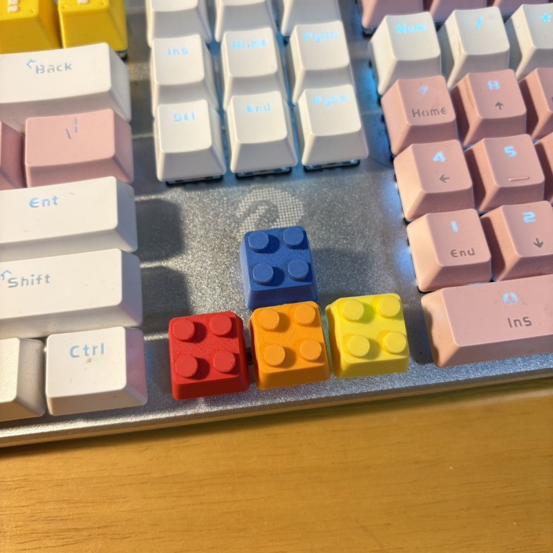 3D Printed MX Stem Keycaps Cre - 3D Printing Keyboard Keys ulasan dan harga