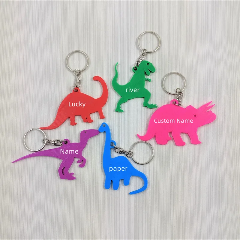 Custom Name Keychains 3D Print - 3D Printing Keychain ulasan dan harga