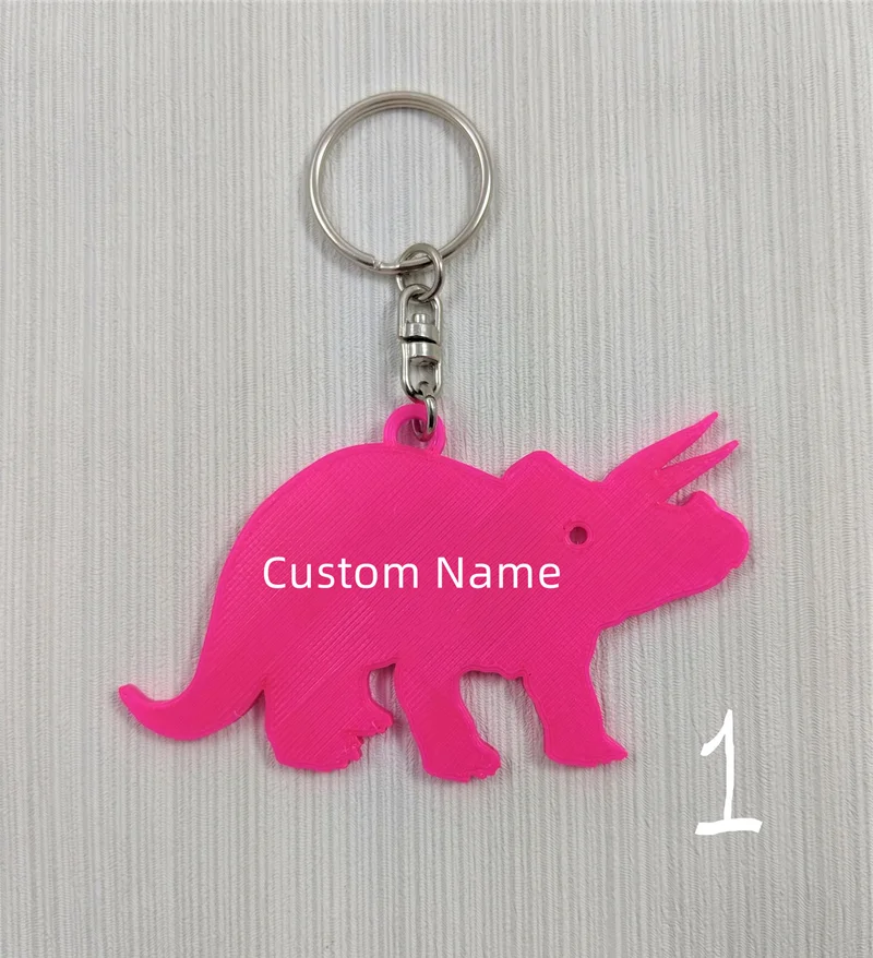 Custom Name Keychains 3D Print - 3D Printing Keychain ulasan dan harga