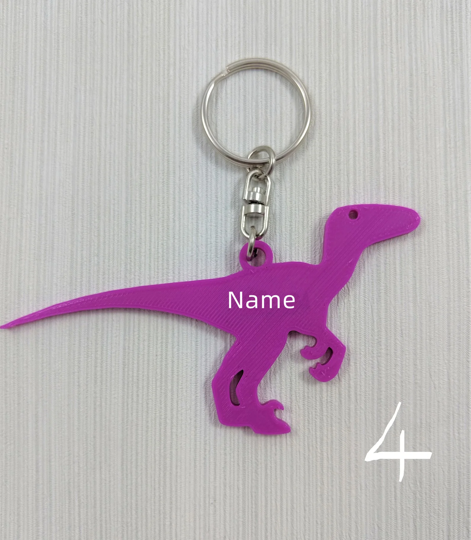 Custom Name Keychains 3D Print - 3D Printing Keychain ulasan dan harga