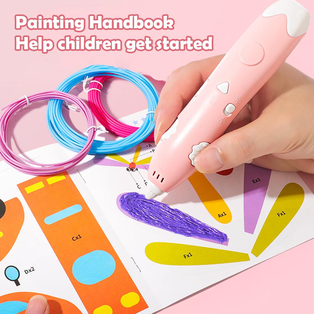 Smart DIY 3D Printing Pen Graf - 3D Printing Drawing ulasan dan harga