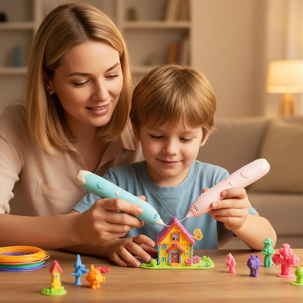 Smart DIY 3D Printing Pen Graf - 3D Printing Drawing ulasan dan harga
