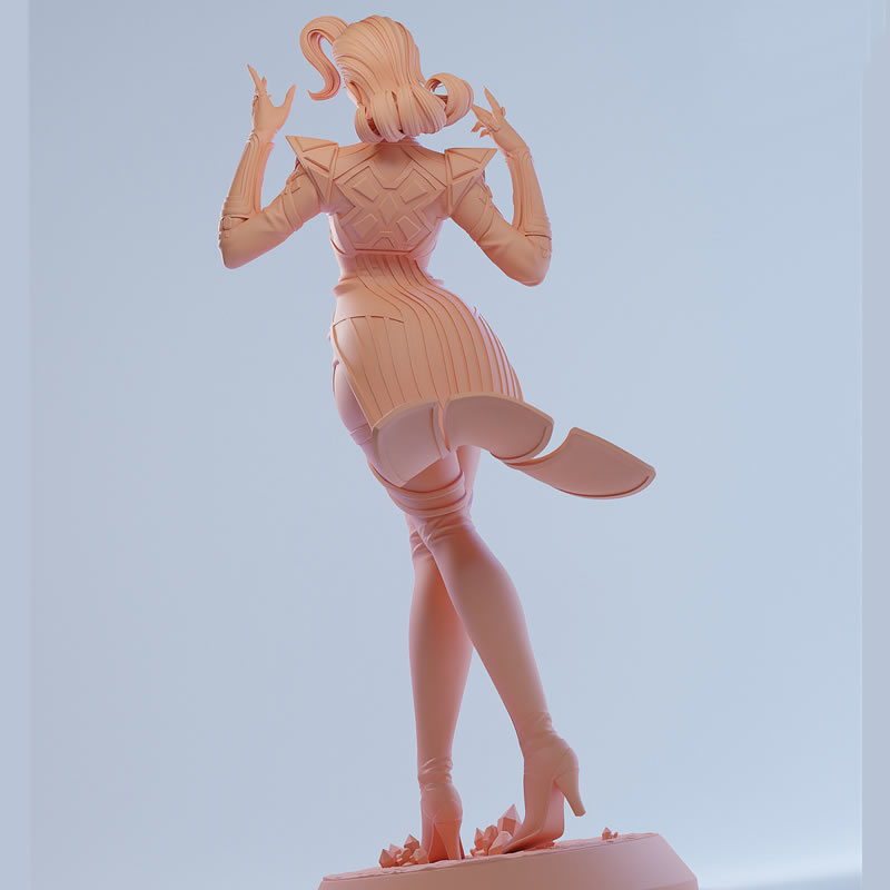 2 Styles Comic Character 6411  - 3D Printing Character ulasan dan harga