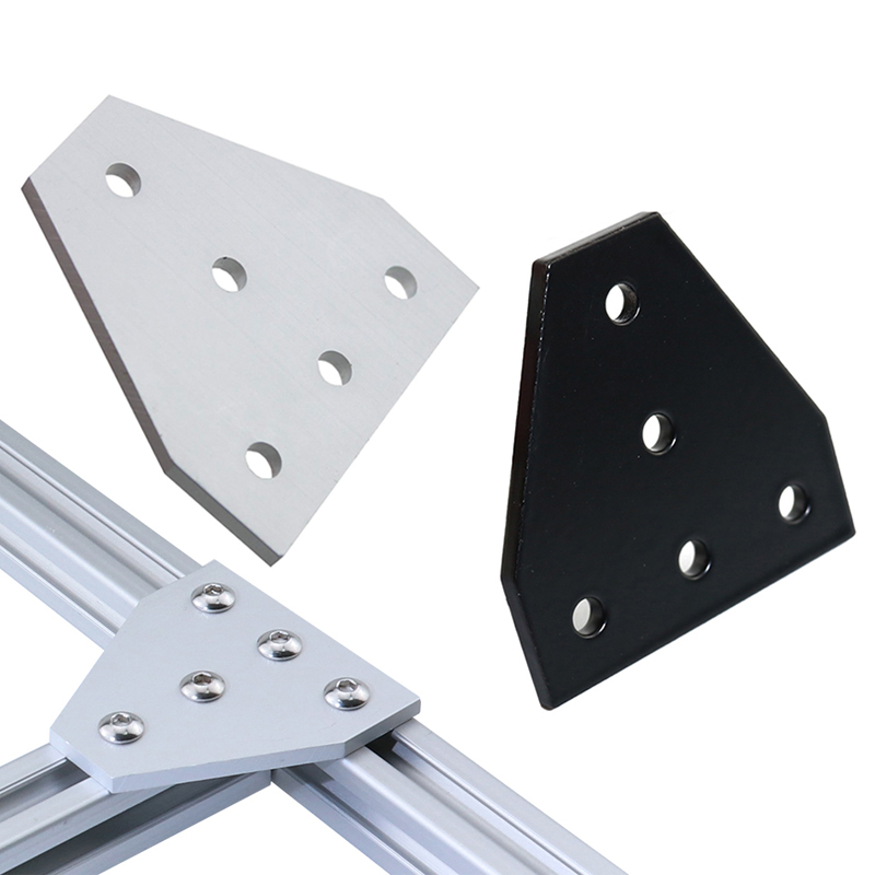 2PCS 5 Hole 90 Degree Joint Bo - V Slot Aluminum Extrusion ulasan dan harga