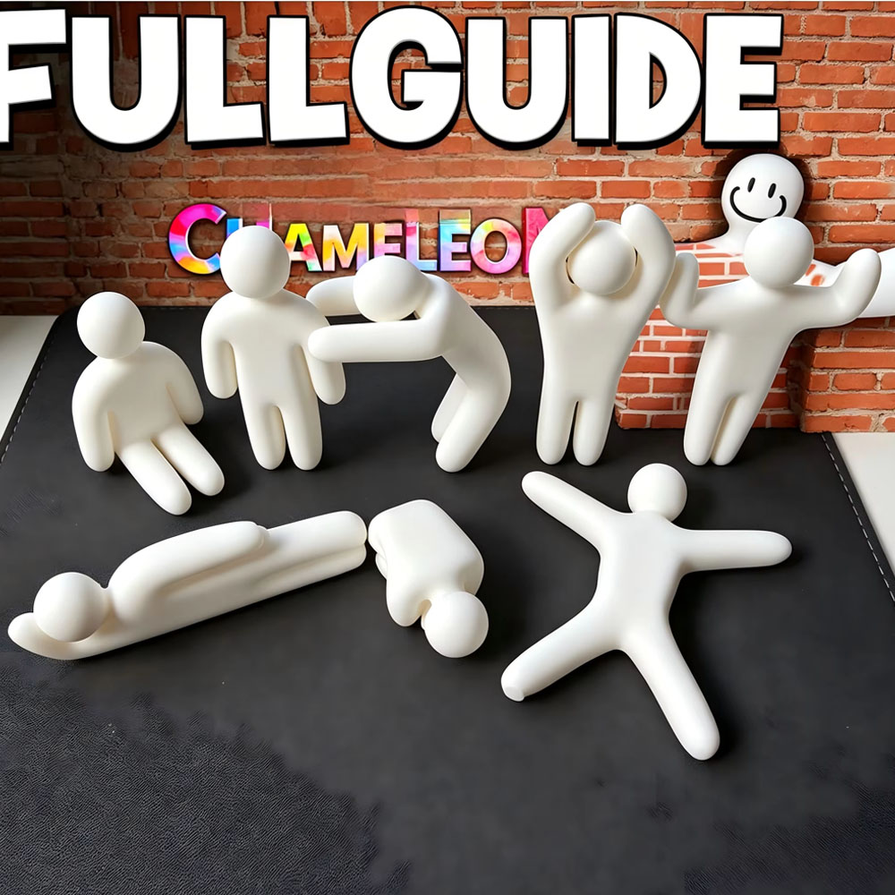 Game Meccha Chameleon Characte - 3D Printing Character ulasan dan harga