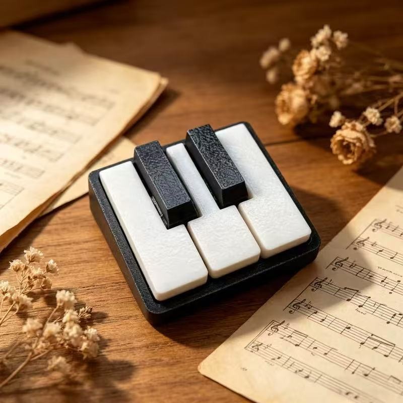 Fun 3D Printed Piano Keyboard  - 3D Printing Keychain ulasan dan harga