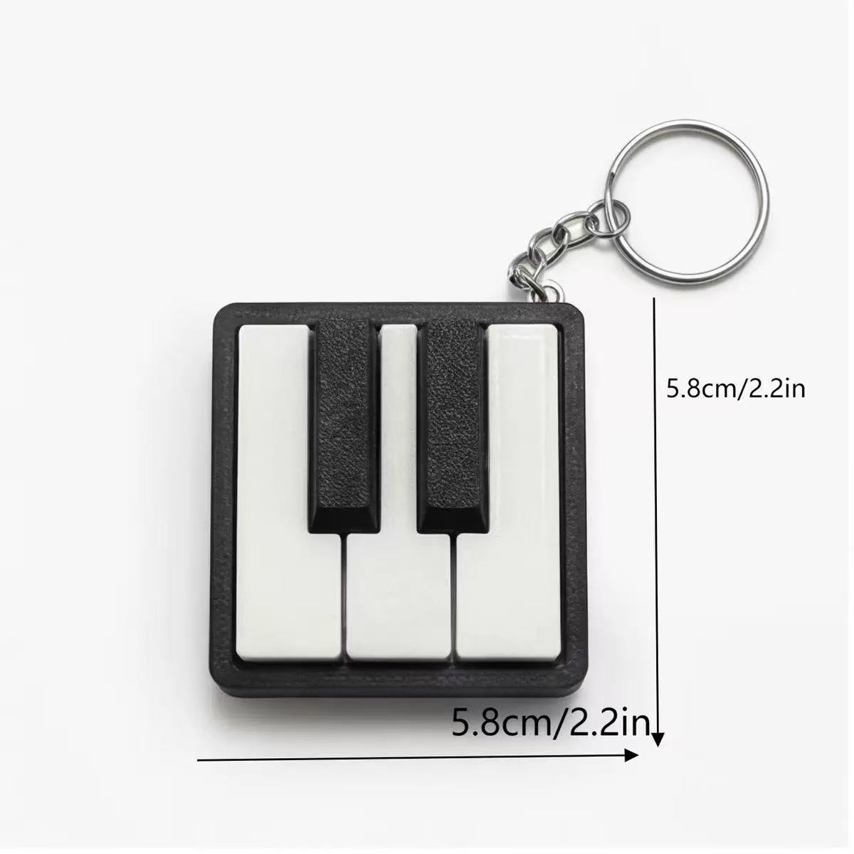 Fun 3D Printed Piano Keyboard  - 3D Printing Keychain ulasan dan harga