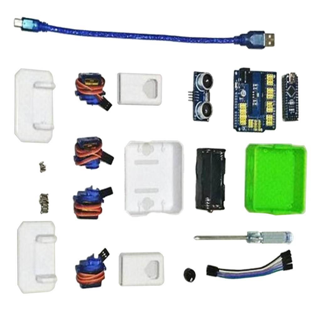 Obstacle Avoidance Nano RC Rob - 3D Printing Robot ulasan dan harga