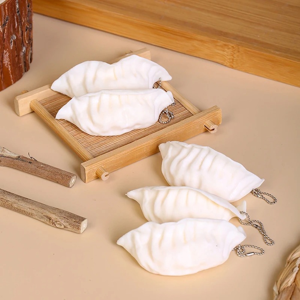 Mini Simulation Food Dumplings - 3D Printing Keychain ulasan dan harga