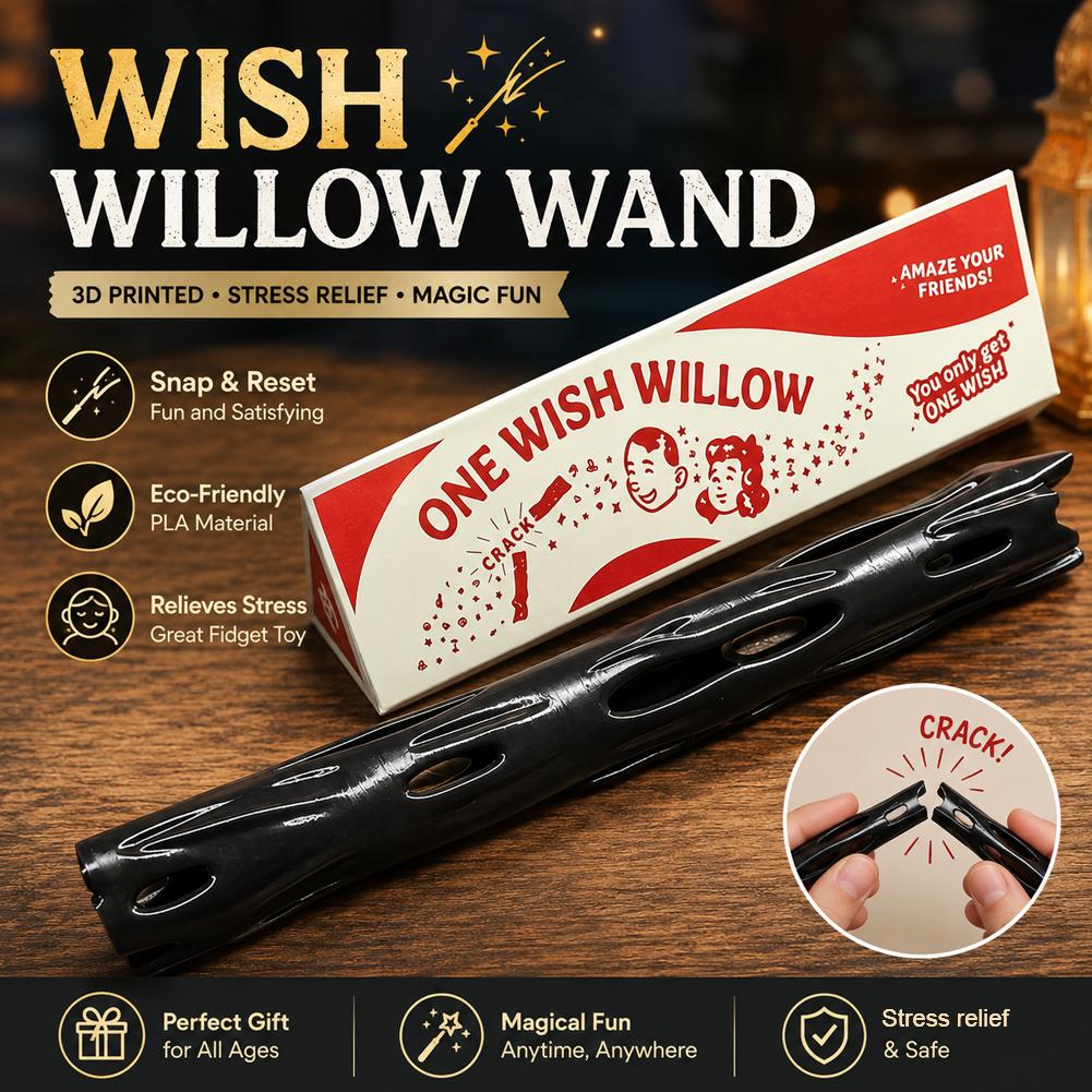 3D Printed One Wish Willow Key - 3D Printing Keychain ulasan dan harga