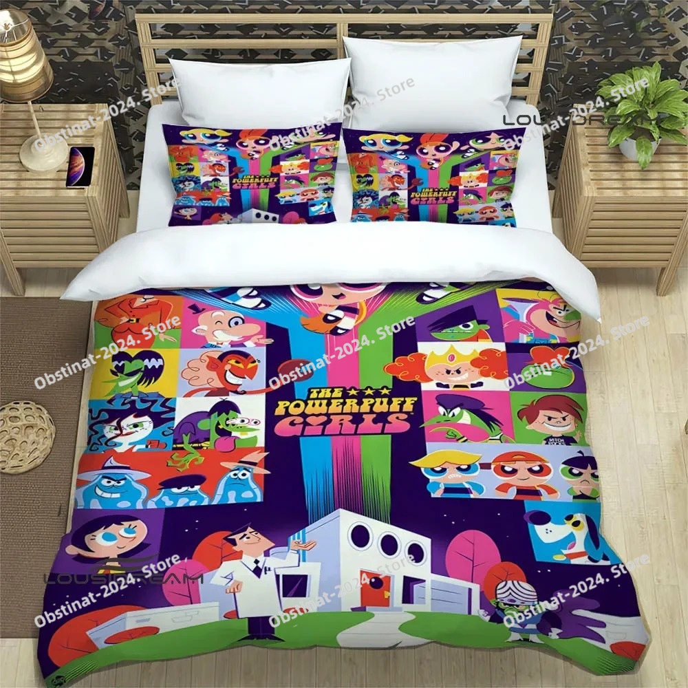 3D P-Powerpuff-Girls Cartoon B - 3D Printing Quilting ulasan dan harga