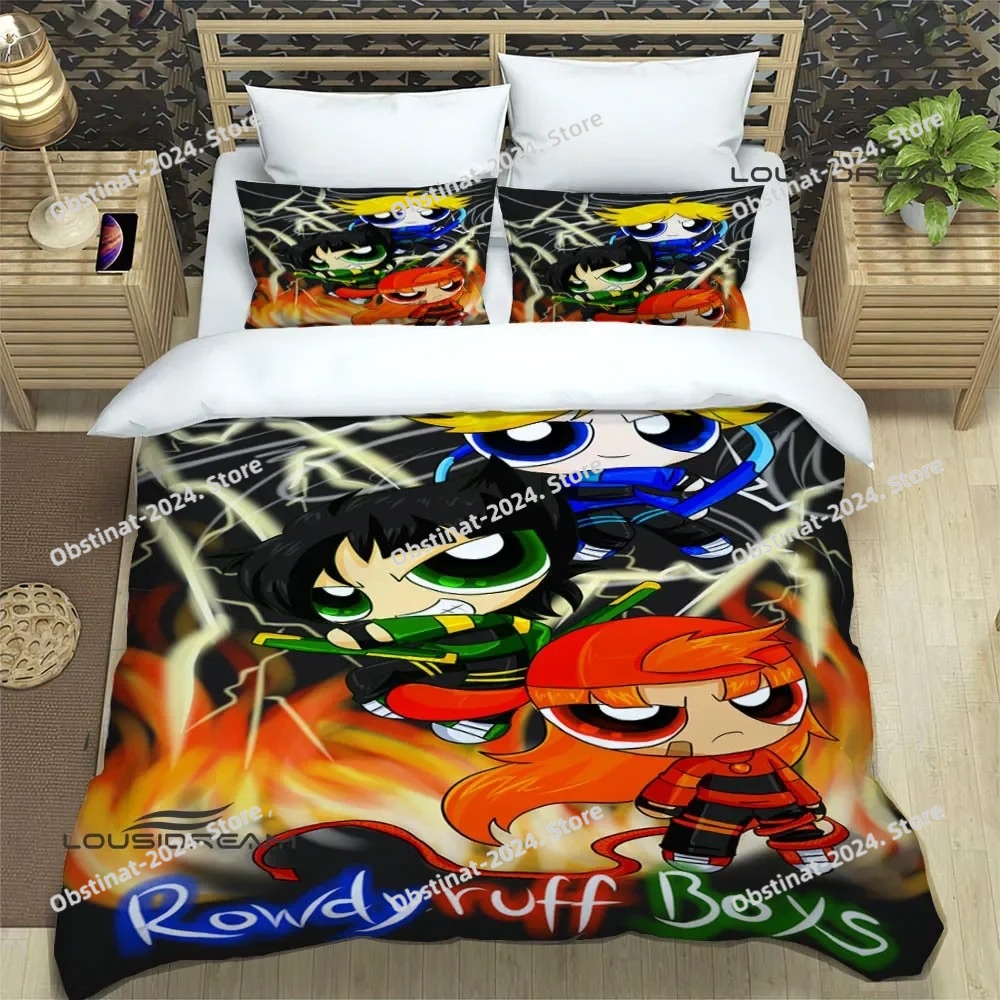 3D P-Powerpuff-Girls Cartoon B - 3D Printing Quilting ulasan dan harga
