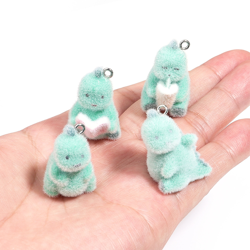 4Pcs 3D Mini Dinosaur Pendant  - 3D Printing Keychain ulasan dan harga