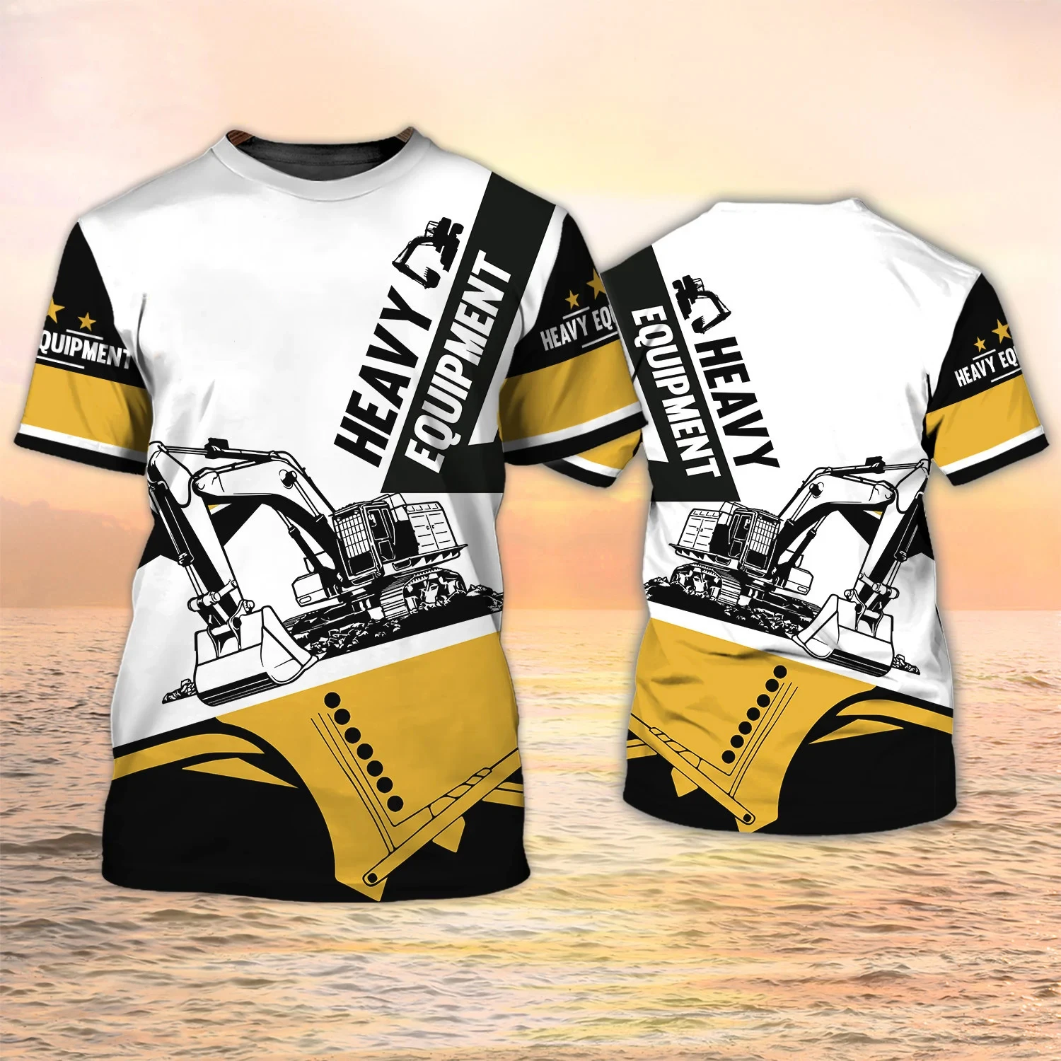 Excavator TShirts Heavy Equipm - 3D Printing Operator ulasan dan harga