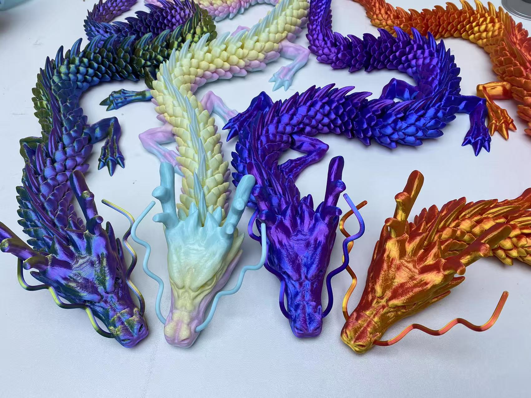 60cm 3D Printing Dragon Toy Ch - 3D Printing Robot ulasan dan harga