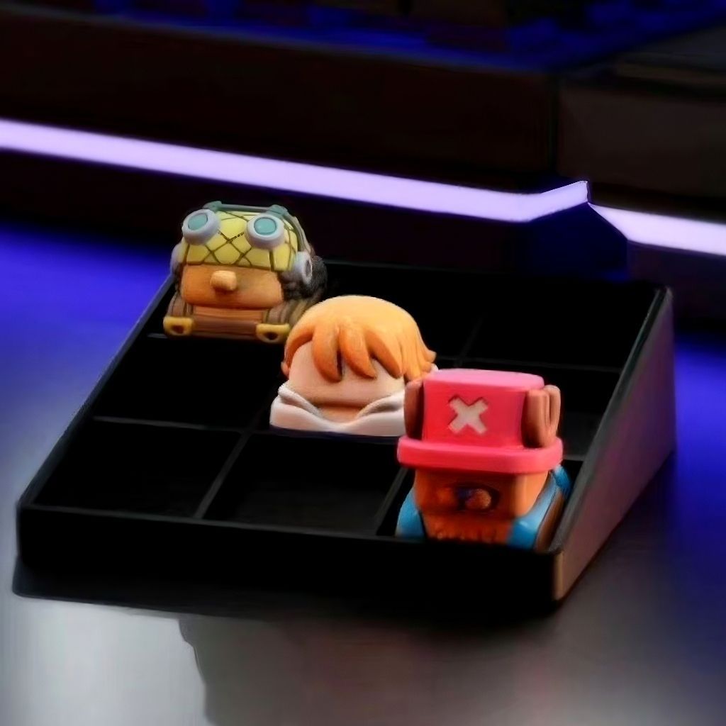One Piece Chopper Nami anime c - 3D Printing Keyboard Keys ulasan dan harga