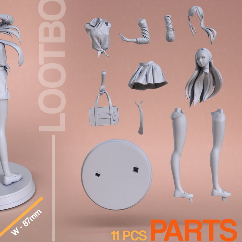 Game Character 4940 Kitagawa M - 3D Printing Character ulasan dan harga