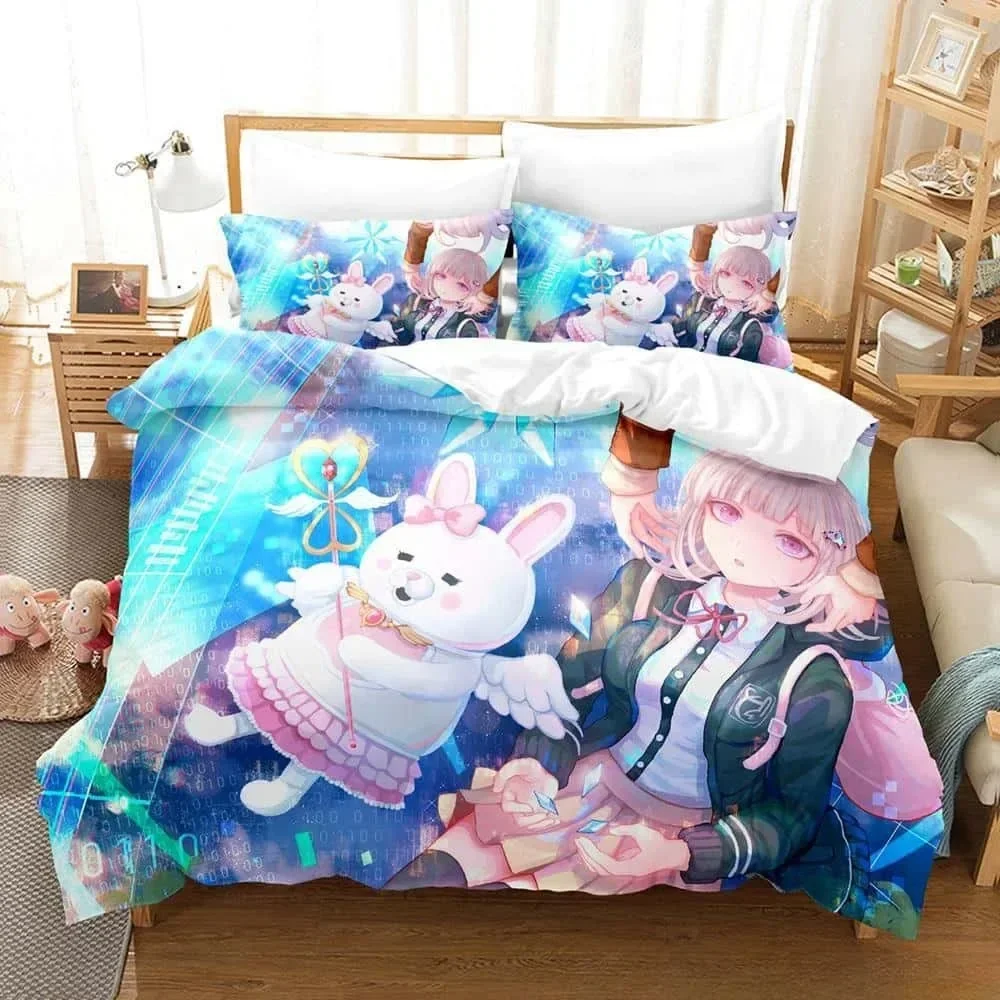 3D Danganronpa V3 Y2k Girls co - 3D Printing Quilting ulasan dan harga