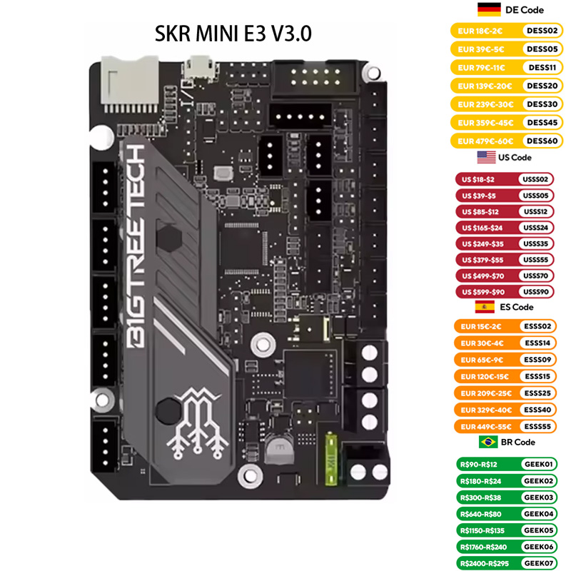 BIGTREETECH SKR MINI E3 V3.0 3 - Creality Printer K1 ulasan dan harga