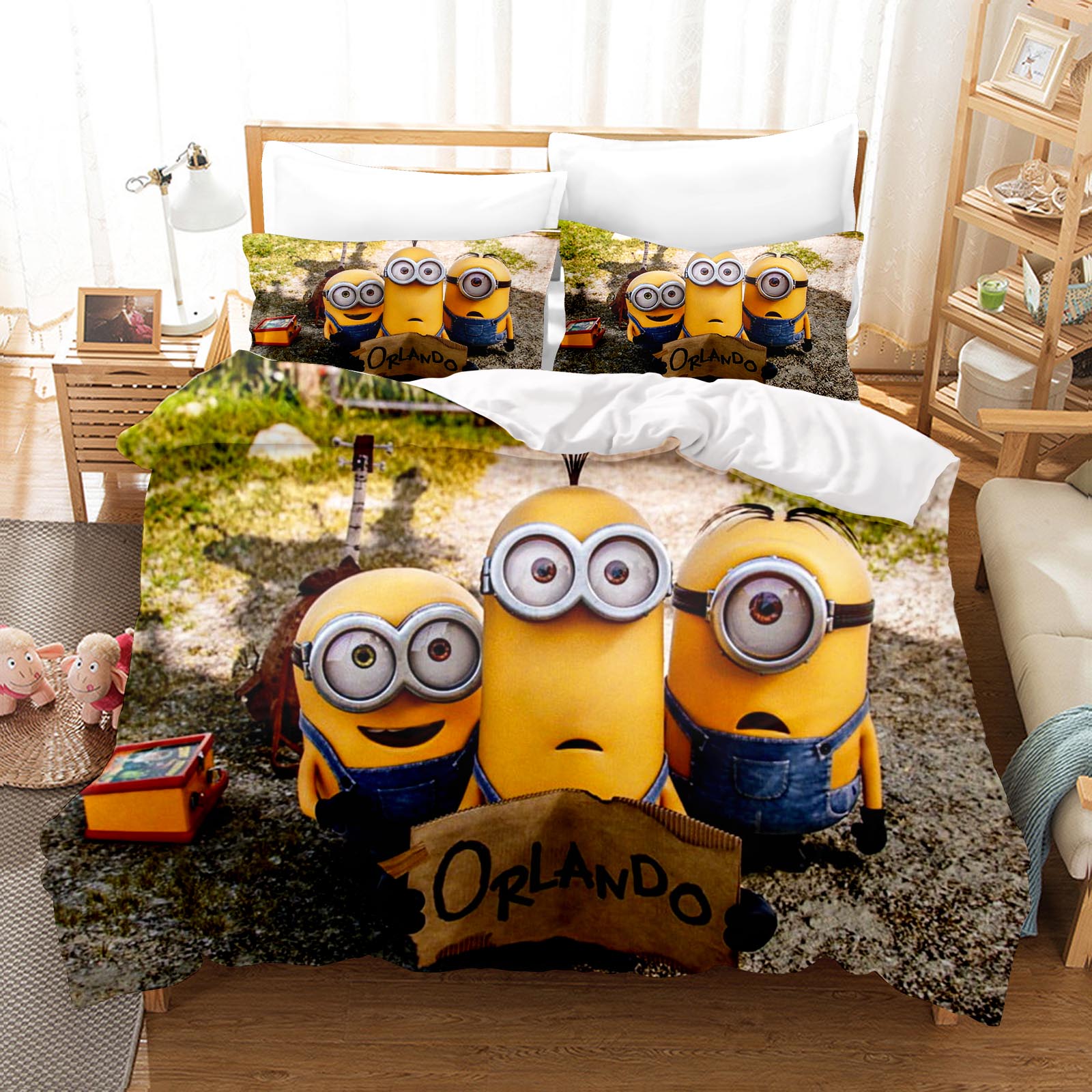 Duvet Cover Peanuts Series Set - 3D Printing Quilting ulasan dan harga