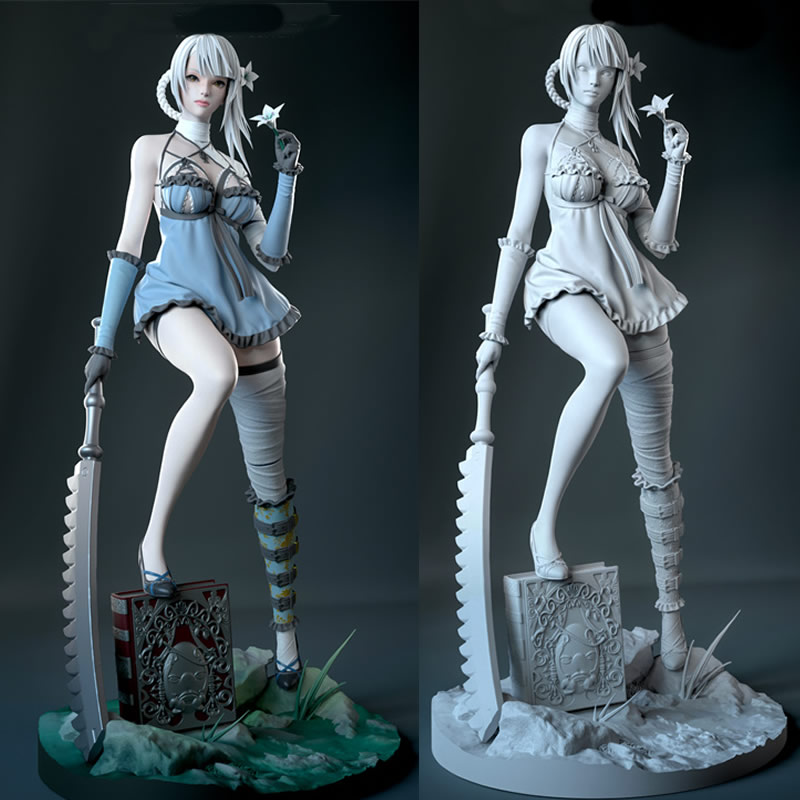 31CM Game Character 6004 Kaine - 3D Printing Character ulasan dan harga