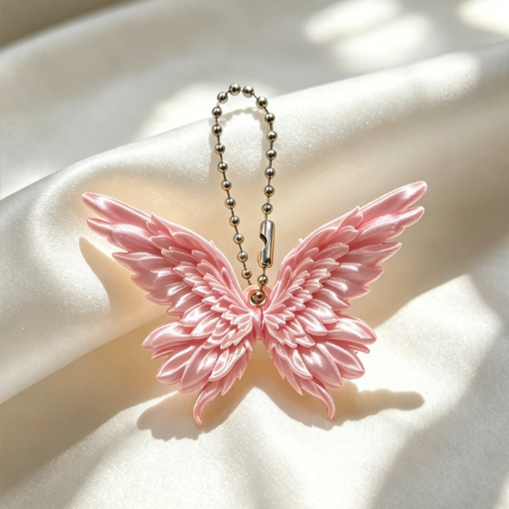 Cute Layered Butterfly Wings K - 3D Printing Keychain ulasan dan harga