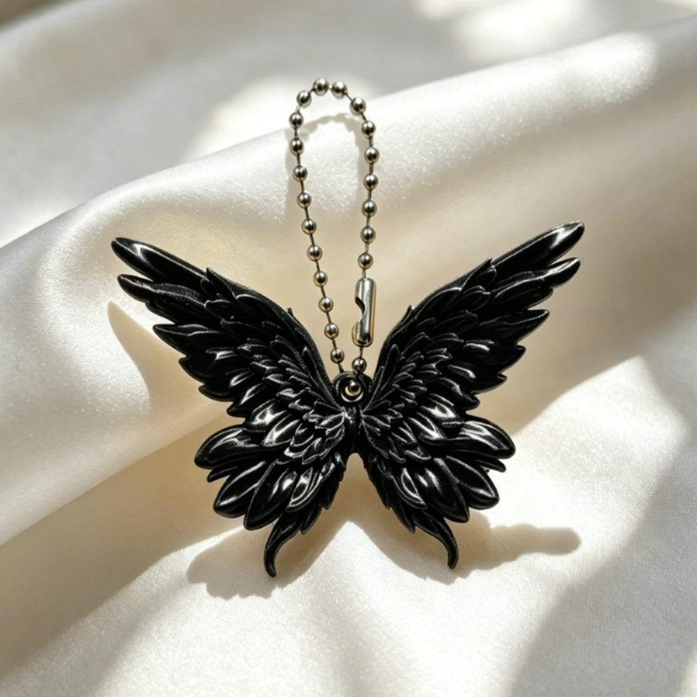 Cute Layered Butterfly Wings K - 3D Printing Keychain ulasan dan harga